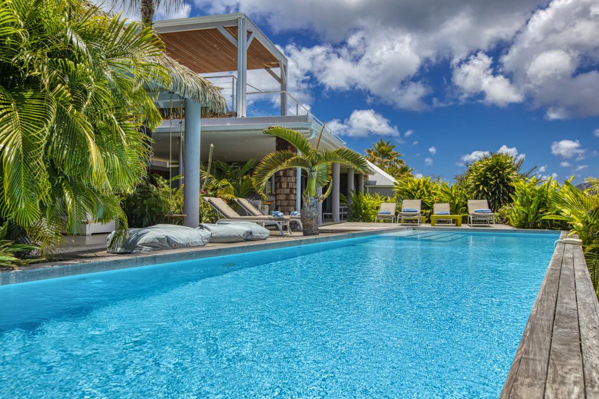 Location villa Saint Martin Terres Basses - Villa 4 chambres 8 personnes - 350m de la plage de Baie aux Prunes - Piscine - Roof Top (6)